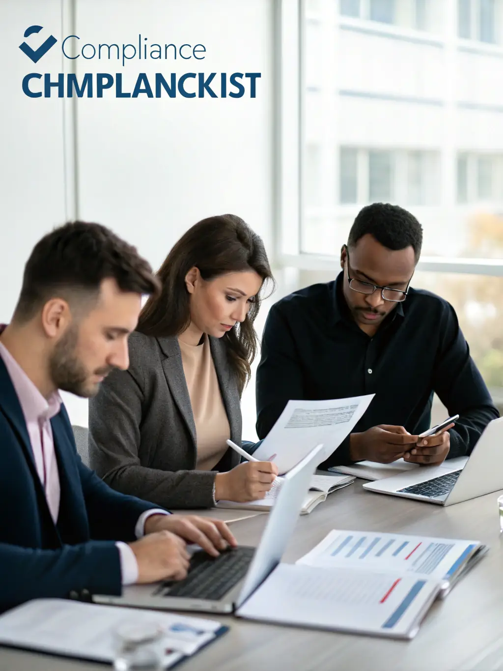 A graphic illustrating AI governance and compliance within a regulated environment, highlighting Aegis IT Advisors' expertise in AI solutions.